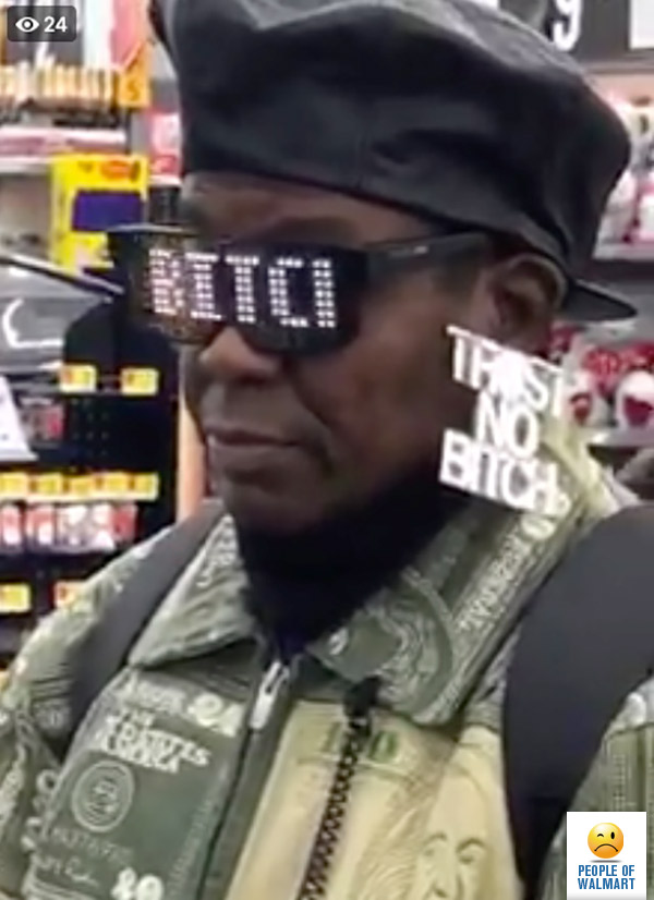 Экстравагантные покупатели Walmart