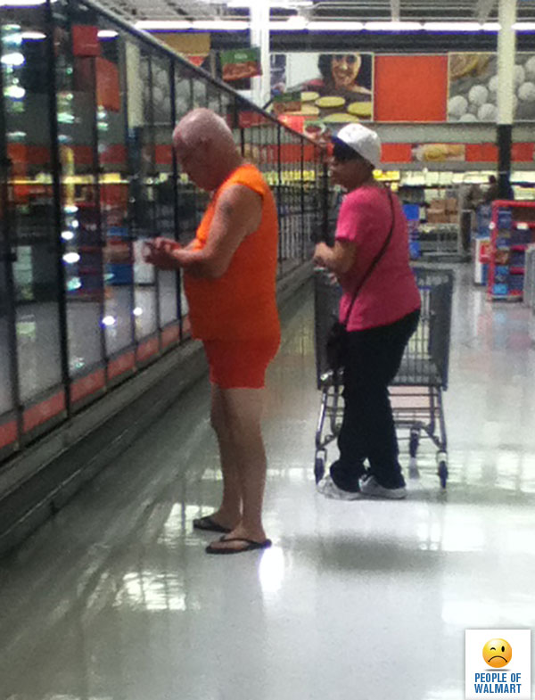 Экстравагантные покупатели Walmart