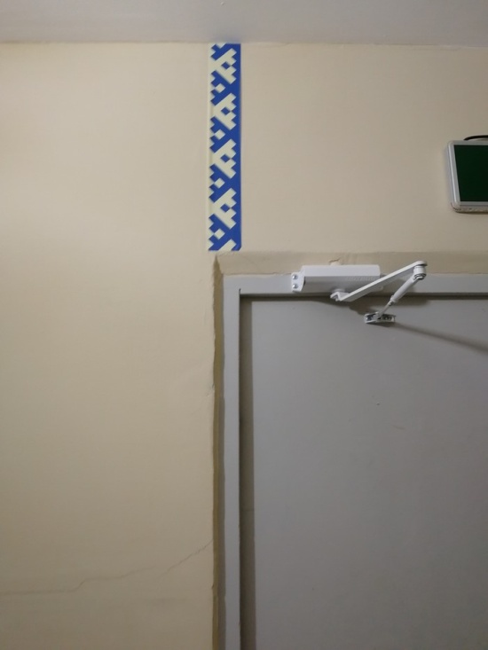 Новостройка с "национальным орнаментом народов севера"