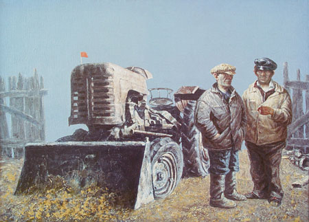 Антисоветская живопись Василия Колотева