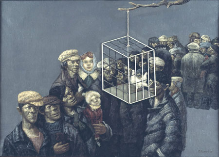 Антисоветская живопись Василия Колотева