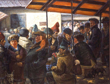 Антисоветская живопись Василия Колотева