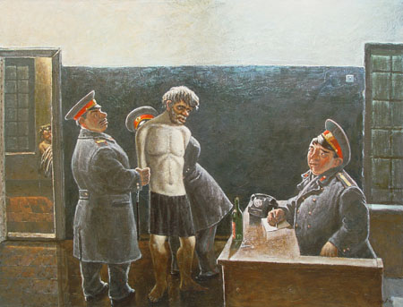 Антисоветская живопись Василия Колотева