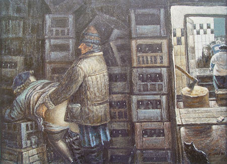 Антисоветская живопись Василия Колотева