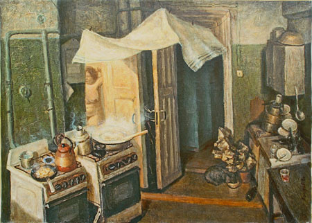 Антисоветская живопись Василия Колотева