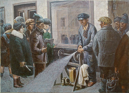 Антисоветская живопись Василия Колотева