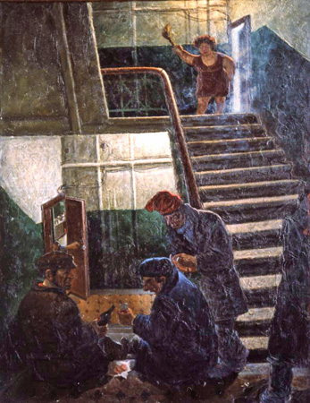 Антисоветская живопись Василия Колотева