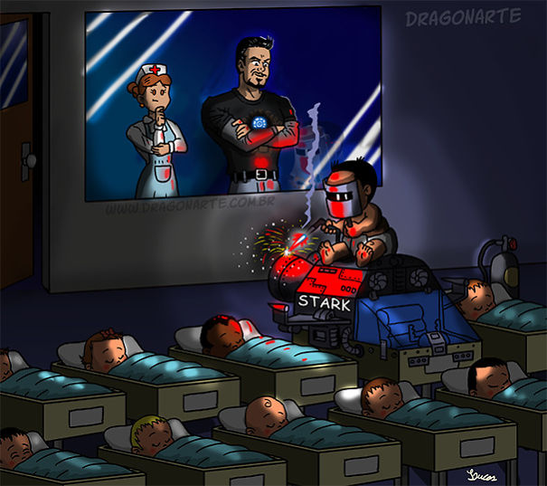 Как выглядят сыновья любимых супергероев