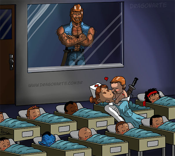 Как выглядят сыновья любимых супергероев