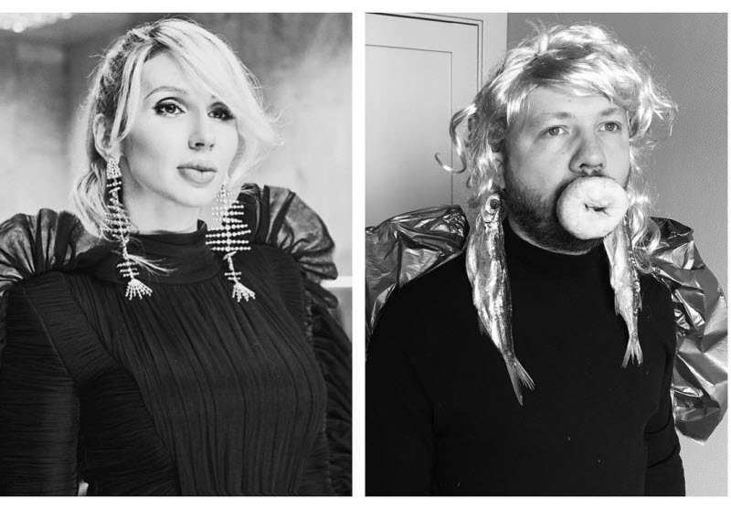 Русский парень забавно воссоздаёт фото знаменитостей, используя для этого только подручные средства