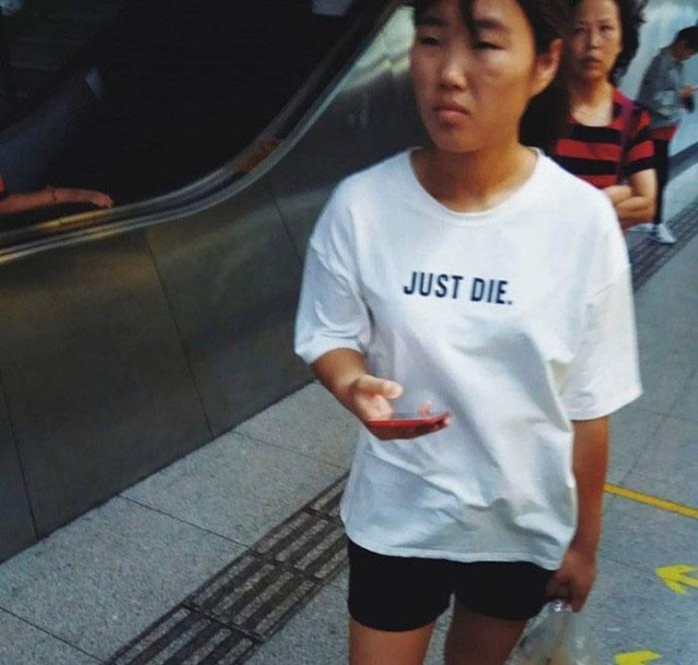 Смешная китайская мода и надписи на одежде