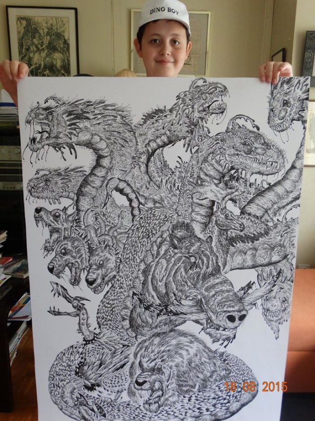 Прогресс юного художника