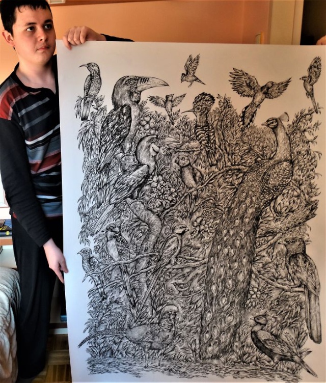 Прогресс юного художника