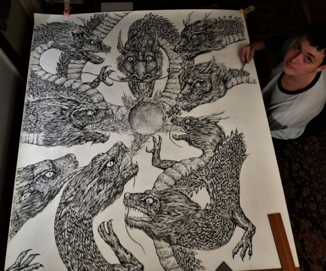 Прогресс юного художника