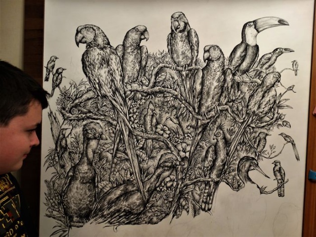 Прогресс юного художника