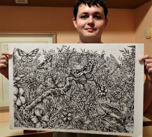 Прогресс юного художника