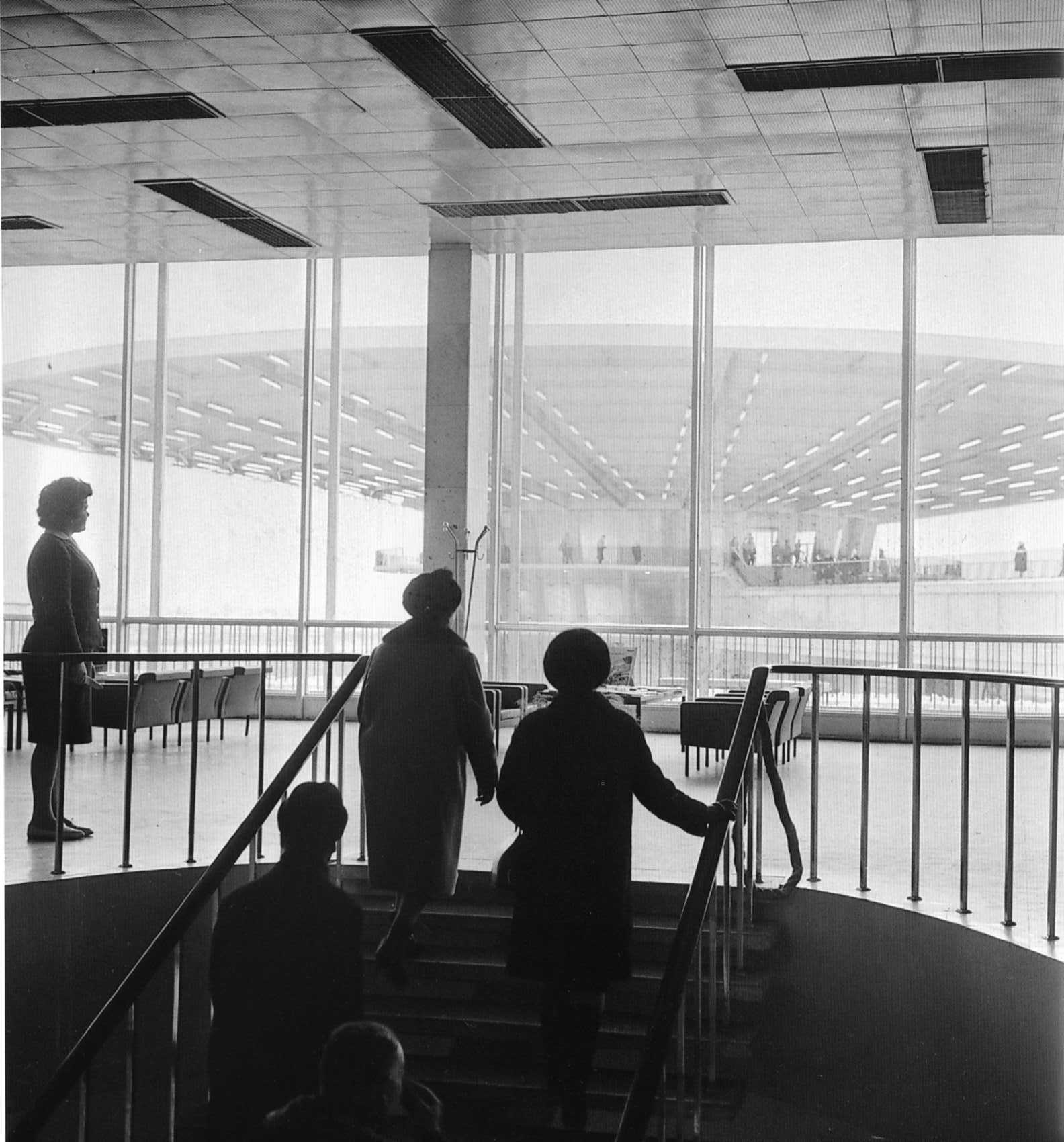 Аэропорт Шереметьево в самом начале