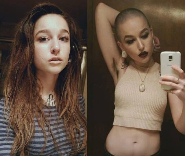 Фото девушек, которые стали феминистками: "до и после"