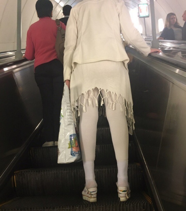 Странные модники в нашем метро