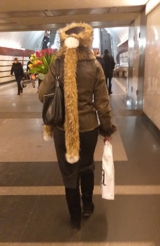 Странные модники в нашем метро
