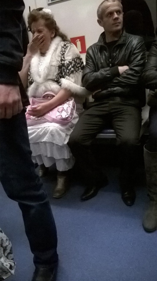 Странные модники в нашем метро