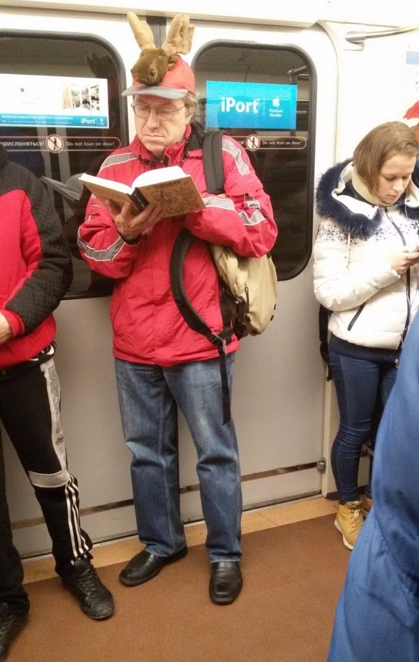 Странные модники в нашем метро