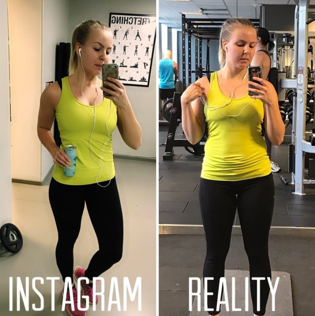 У каждого идеального снимка в Instagram есть своя "обратная сторона"