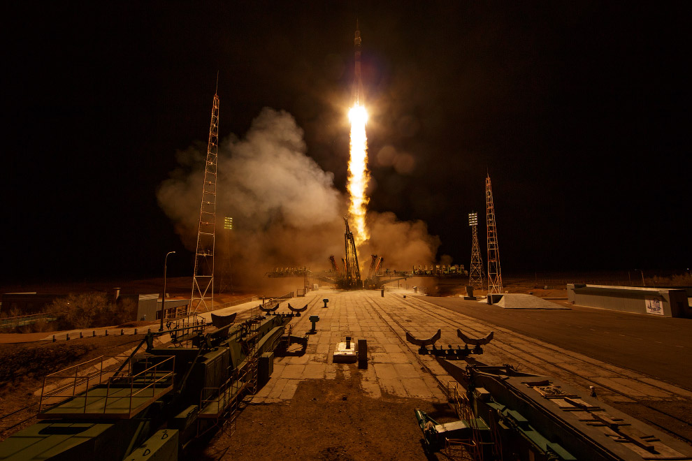 Старт «Союза МС-12» Старт «Союза МС-12»