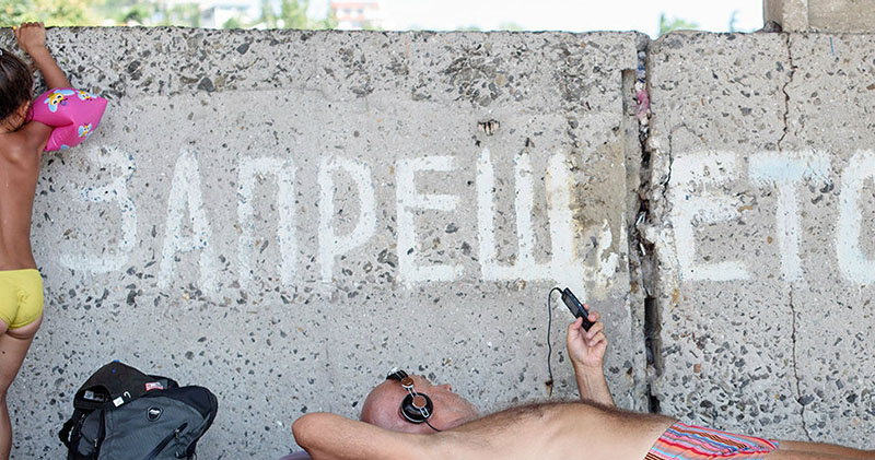 Крымский отдых в объективе французского фотографа