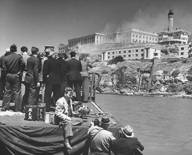 Атмосферные фотографии, сделанные в тюрьме Алькатрас