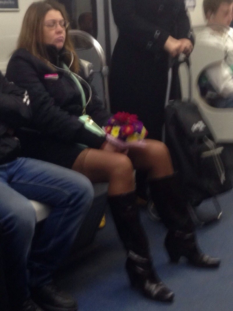 Модники из российского метрополитена