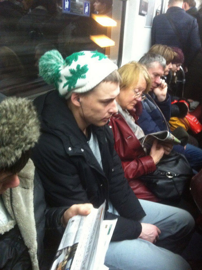 Модники из российского метрополитена