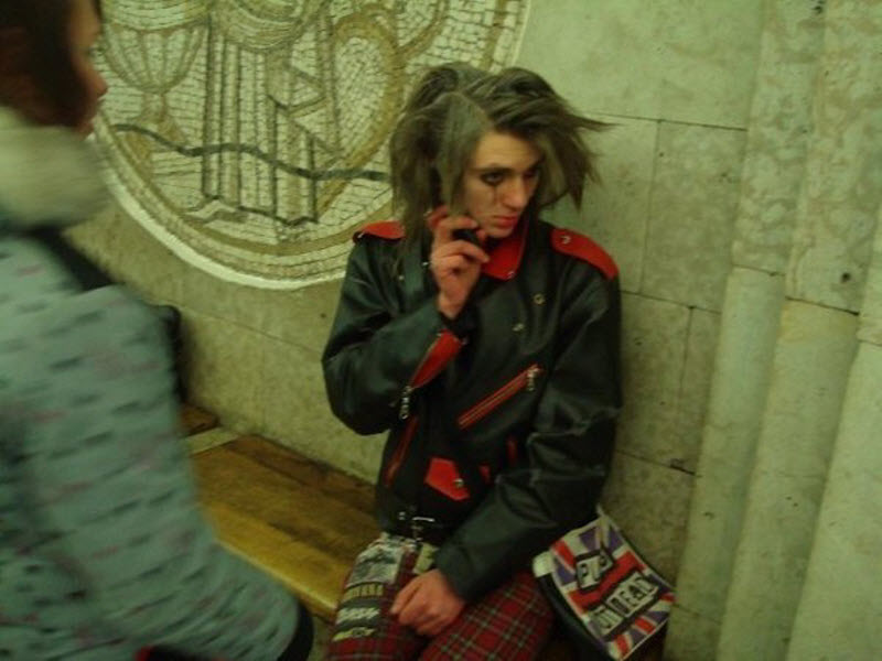 Модники из российского метрополитена