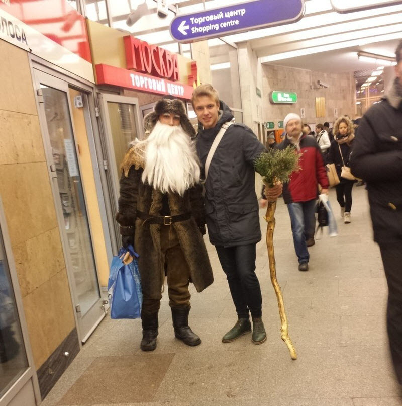 Модники из российского метрополитена