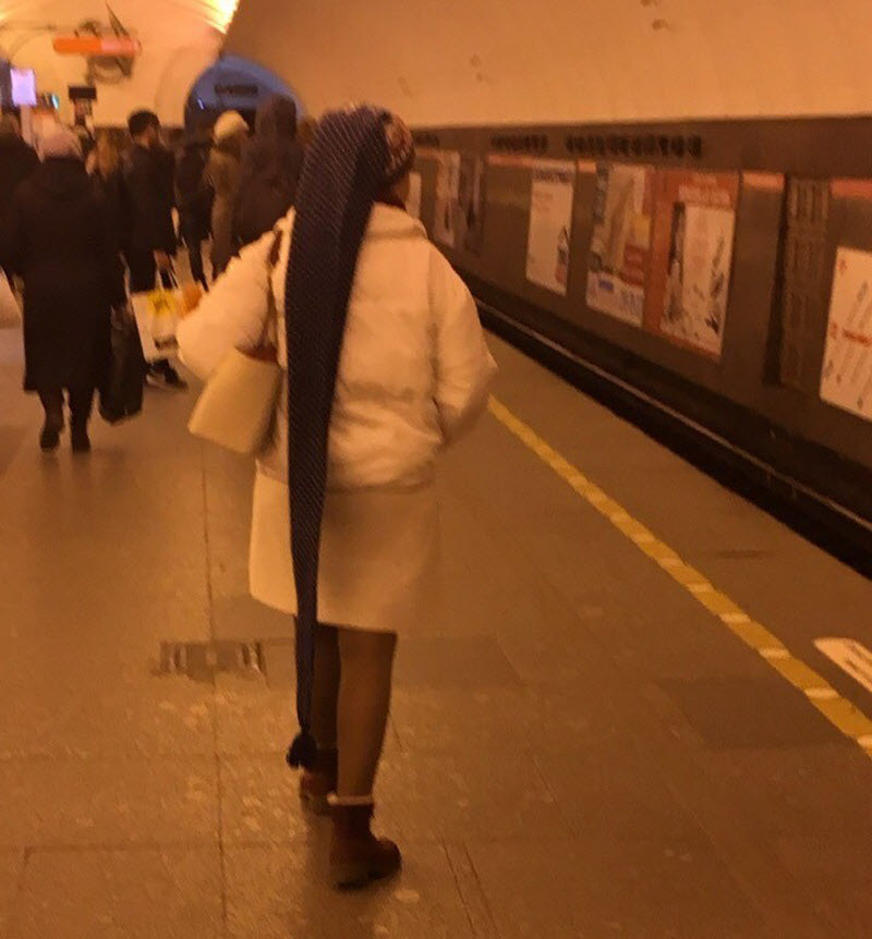 Модники из российского метрополитена