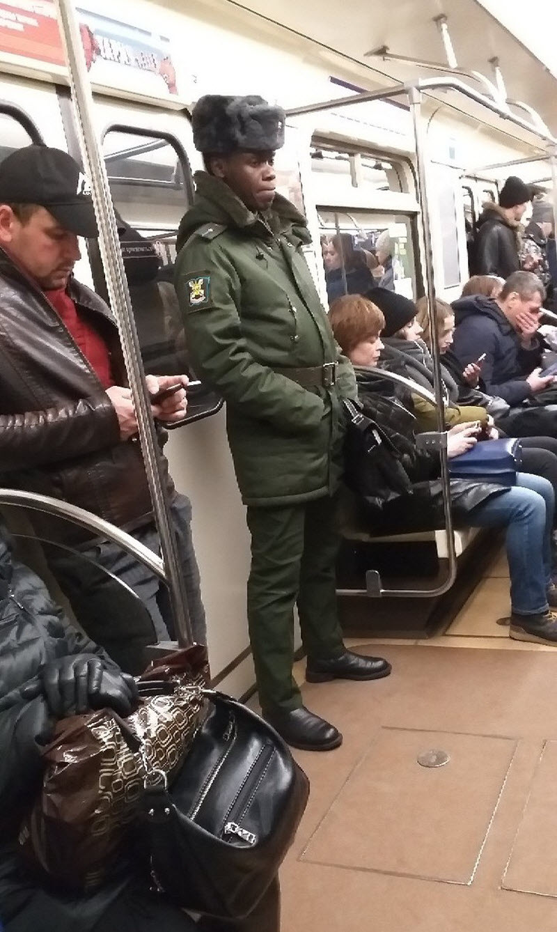 Модники из российского метрополитена