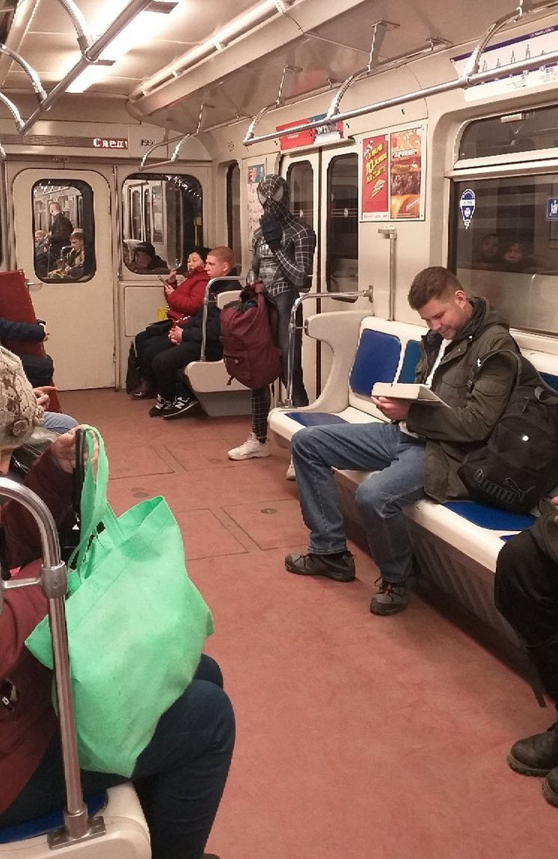 Модники из российского метрополитена