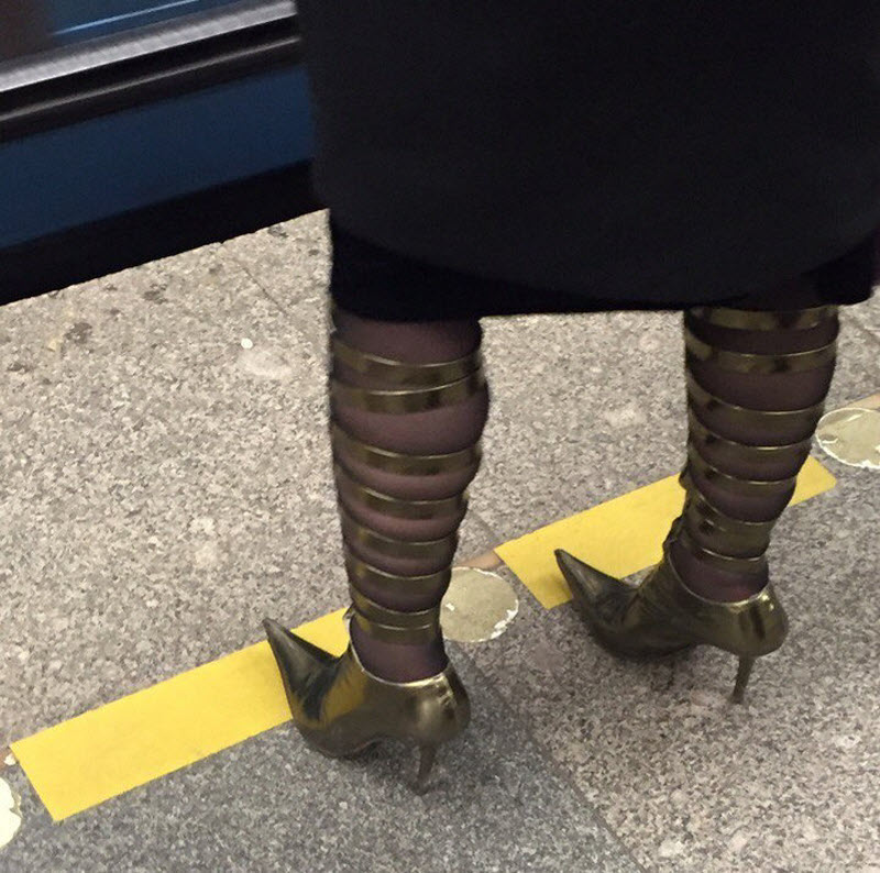 Модники из российского метрополитена