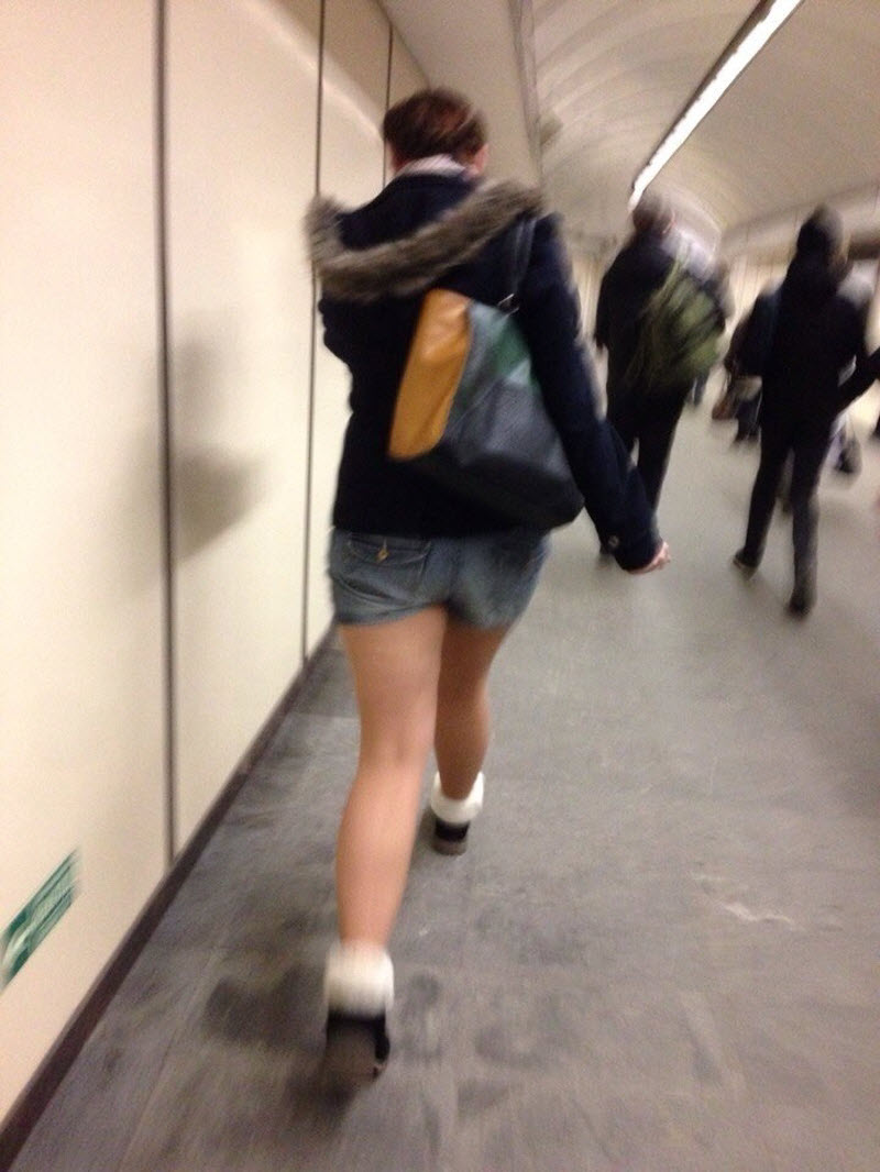 Модники из российского метрополитена