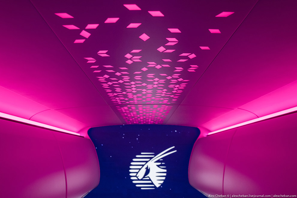 Эконом класс в самолетах Qatar Airways
