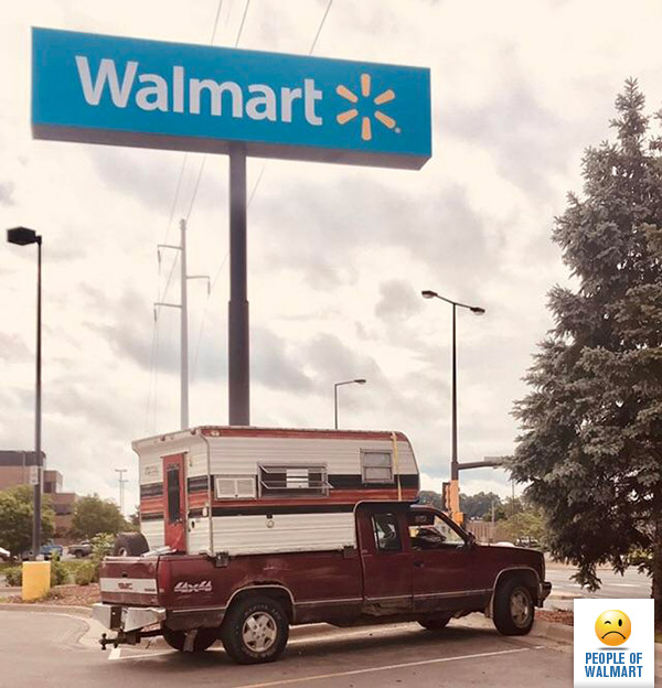 Экстравагантные покупатели Walmart