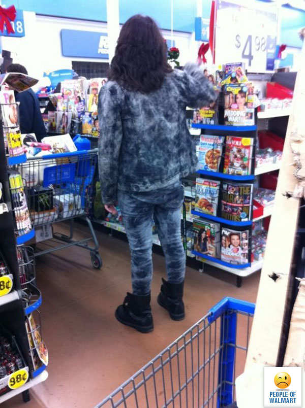 Экстравагантные покупатели Walmart