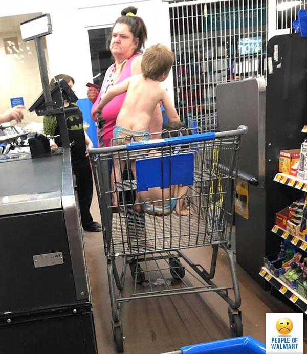 Экстравагантные покупатели Walmart