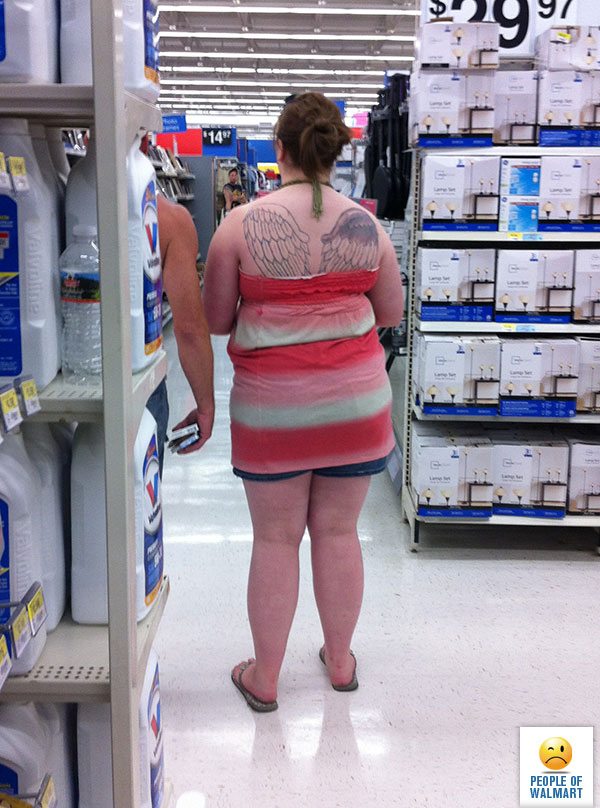 Экстравагантные покупатели Walmart