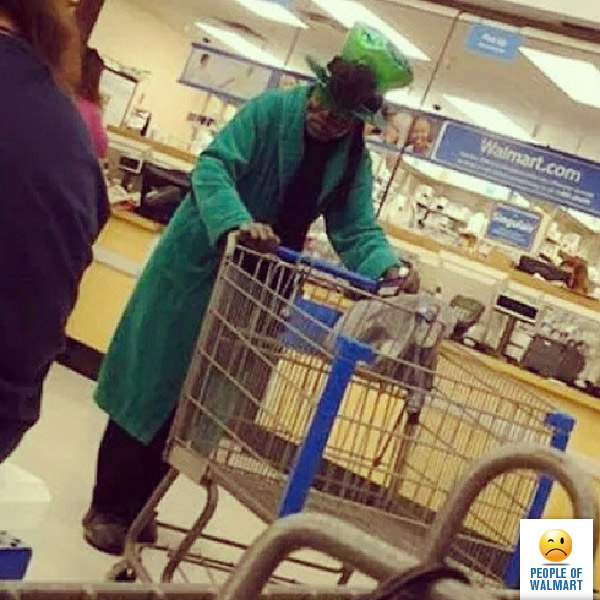 Экстравагантные покупатели Walmart