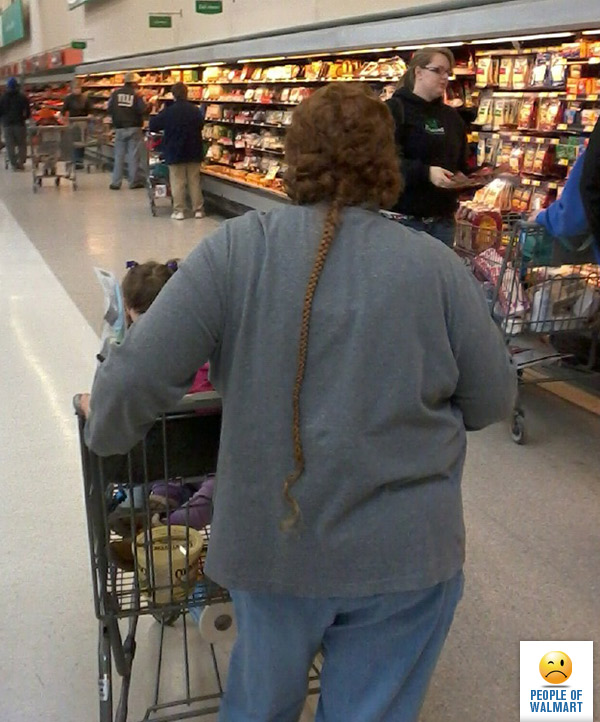 Экстравагантные покупатели Walmart