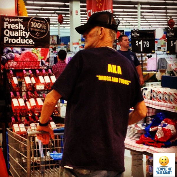 Экстравагантные покупатели Walmart