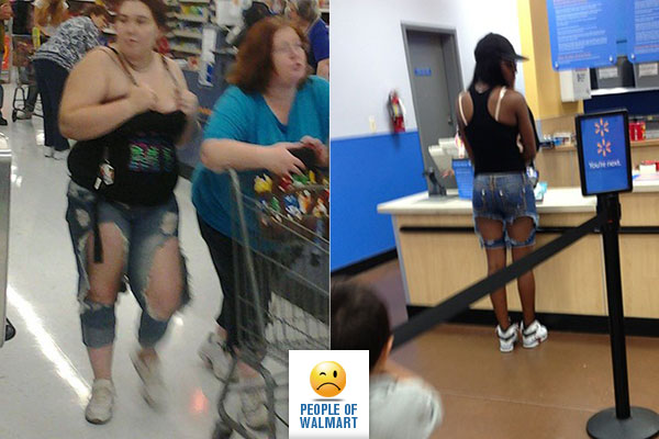 Экстравагантные покупатели Walmart