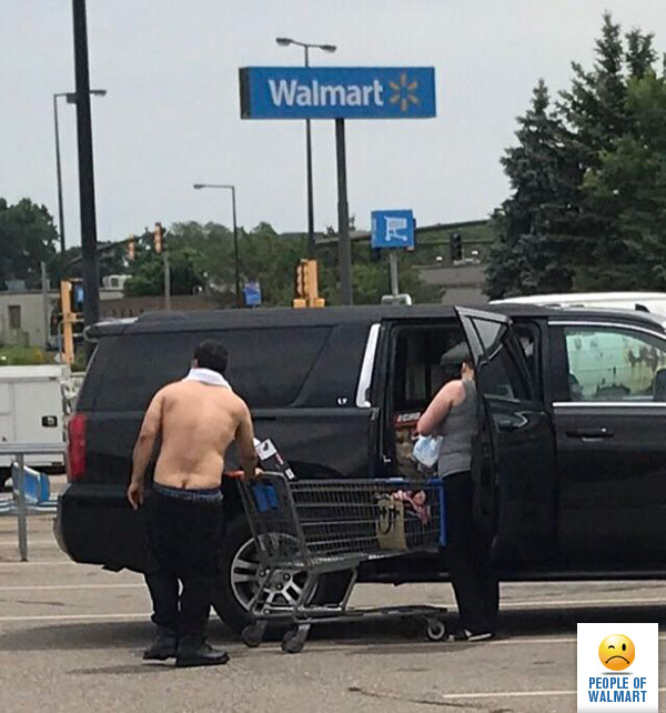 Экстравагантные покупатели Walmart