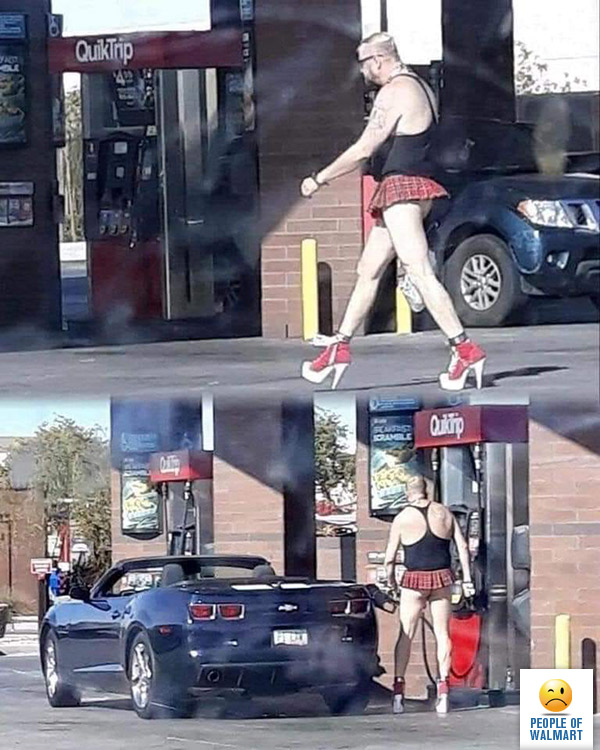 Экстравагантные покупатели Walmart